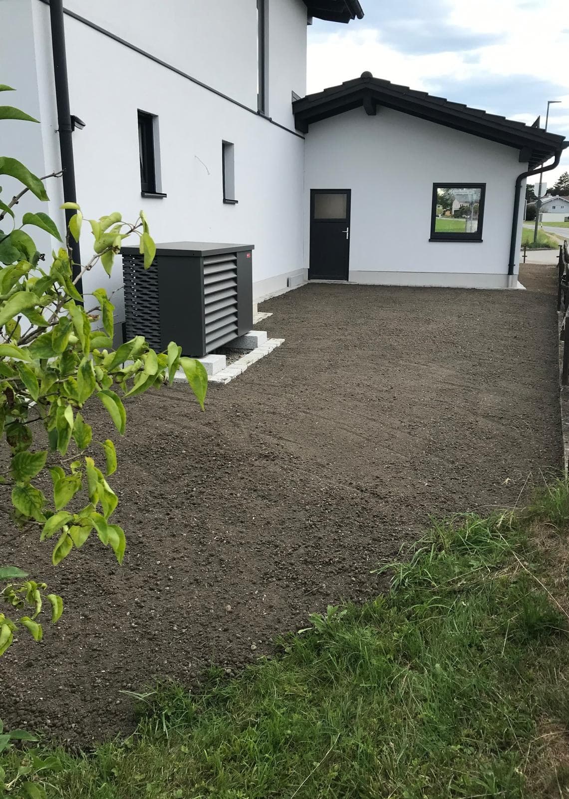 Gartenneuanlage